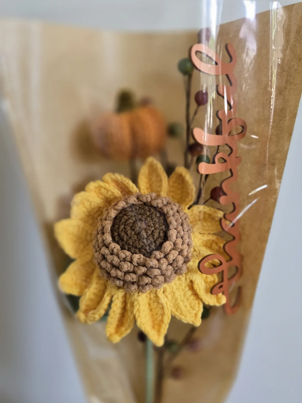 Handcrafted Yellow Sunflower Wall Accent - Home Wall Decor